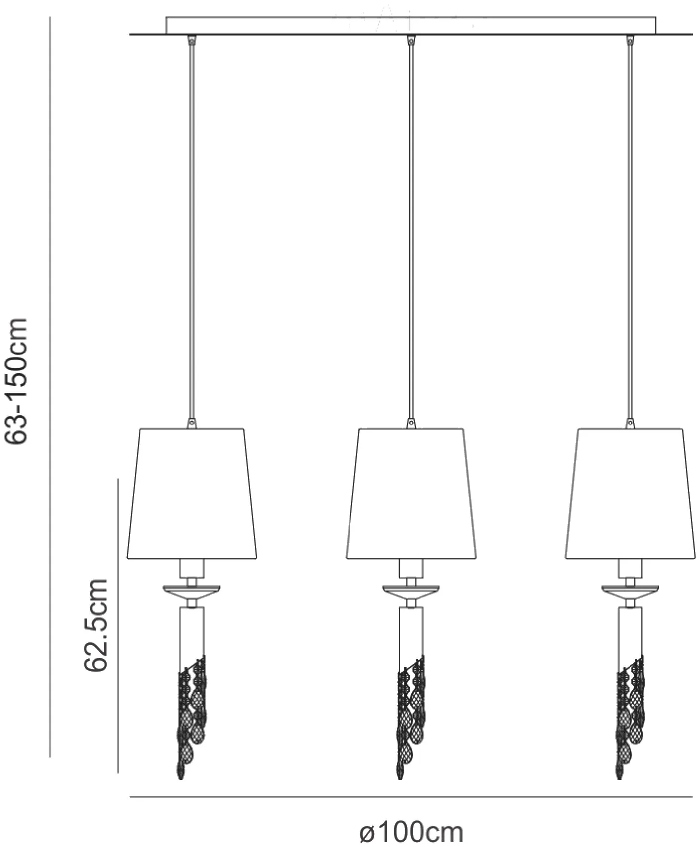Tiffany Antique Brass-Cream Crystal Ceiling Lights Mantra Linear Crystal Fittings Tiffany Antique Brass-Cream Crystal Ceiling Lights Mantra Linear Crystal Fittings